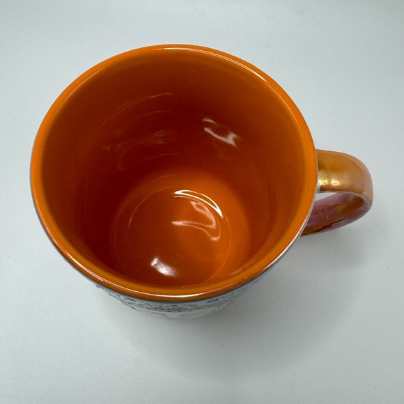 NWT Spectrum Design Buddha Coffee Mug Ceramic Cup Boho Multicolor Iridescent - Picture 5 of 8